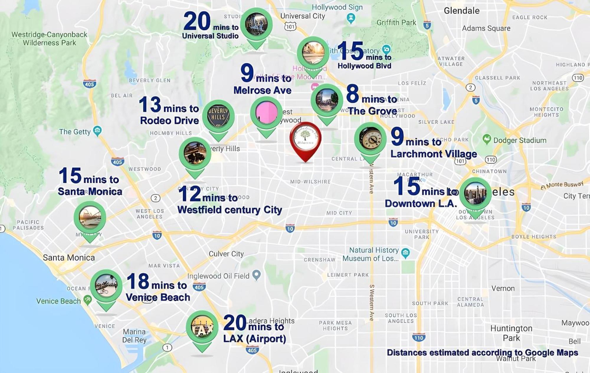 Los Angeles 3Br Villa Suites With Free Parking 외부 사진